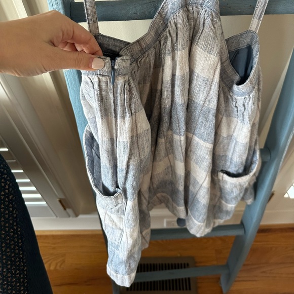 Free People Plaid Breeze Suspender Dress - Picture 8 of 9